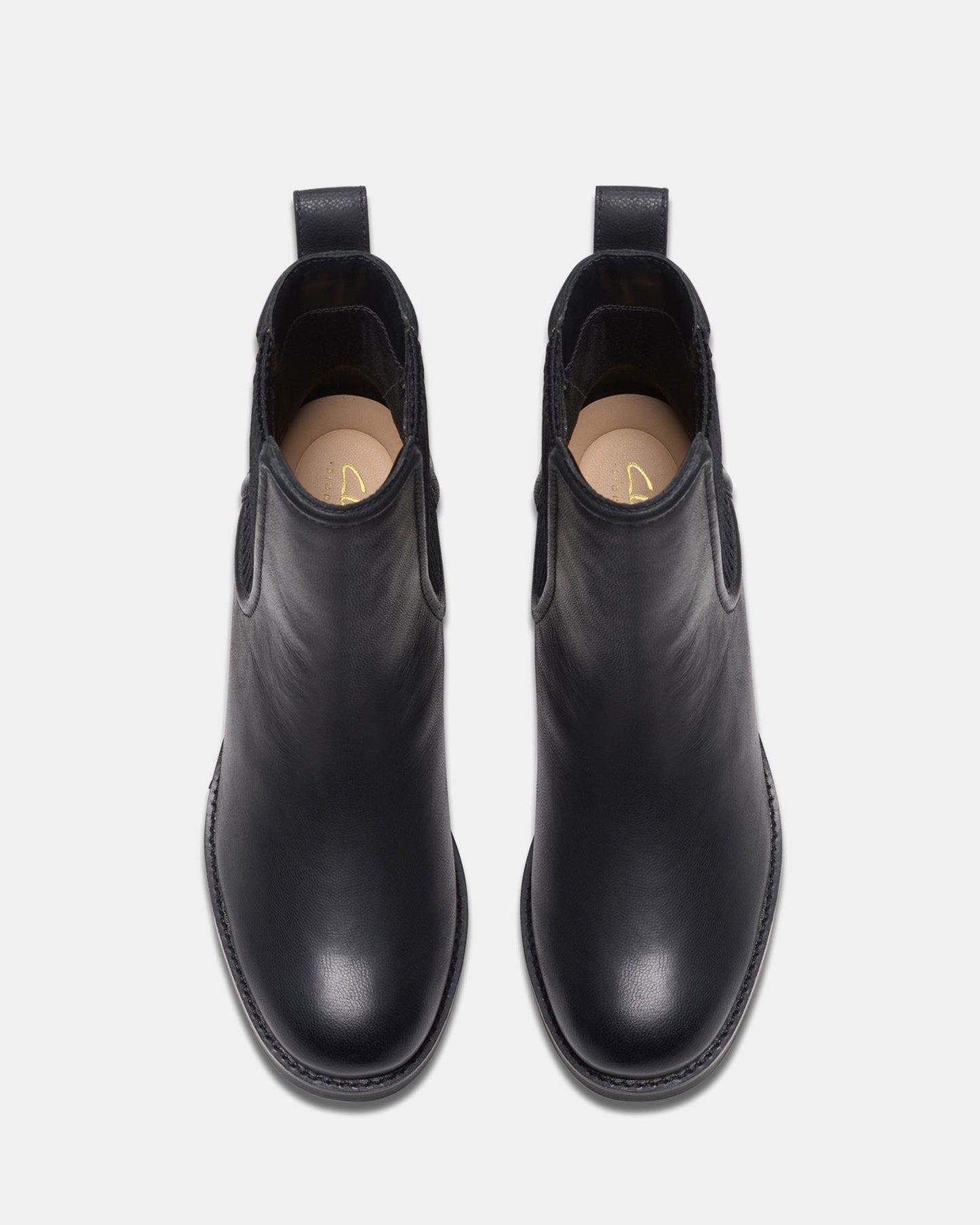 Chamberly Top Black Leather