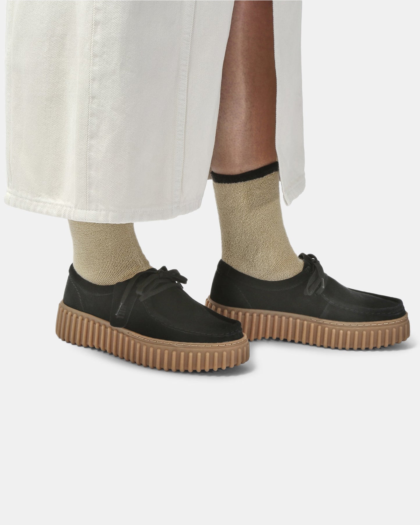 Torhill Bee Black Suede