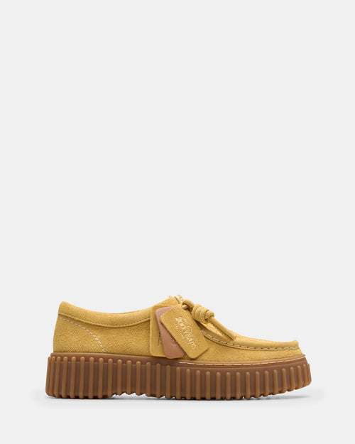 Torhill Bee Golden Tan Suede