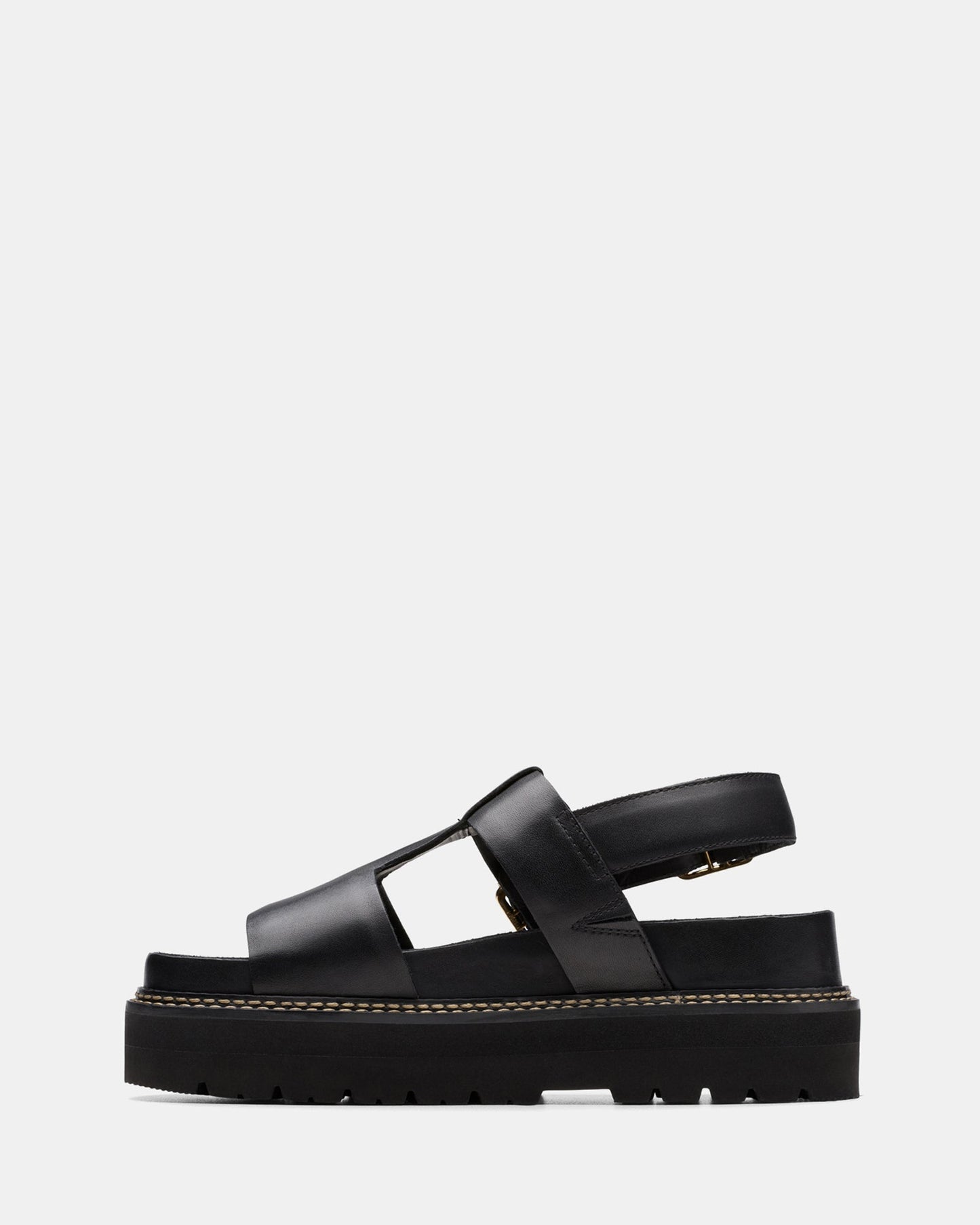 Orianna Sky Black Leather