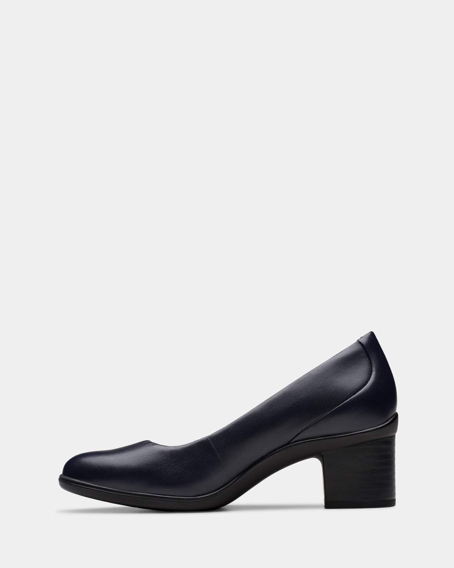 Shaya Poppy Navy Leather