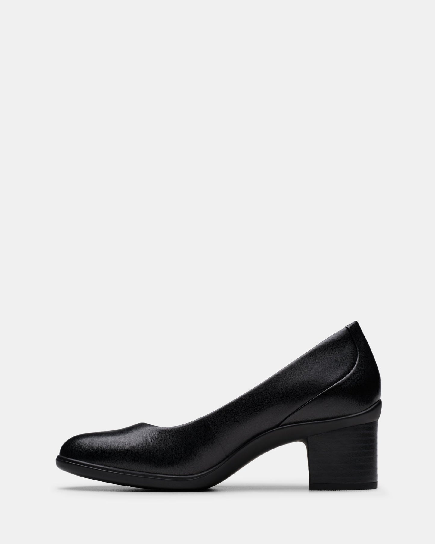 Shaya Poppy Black Leather