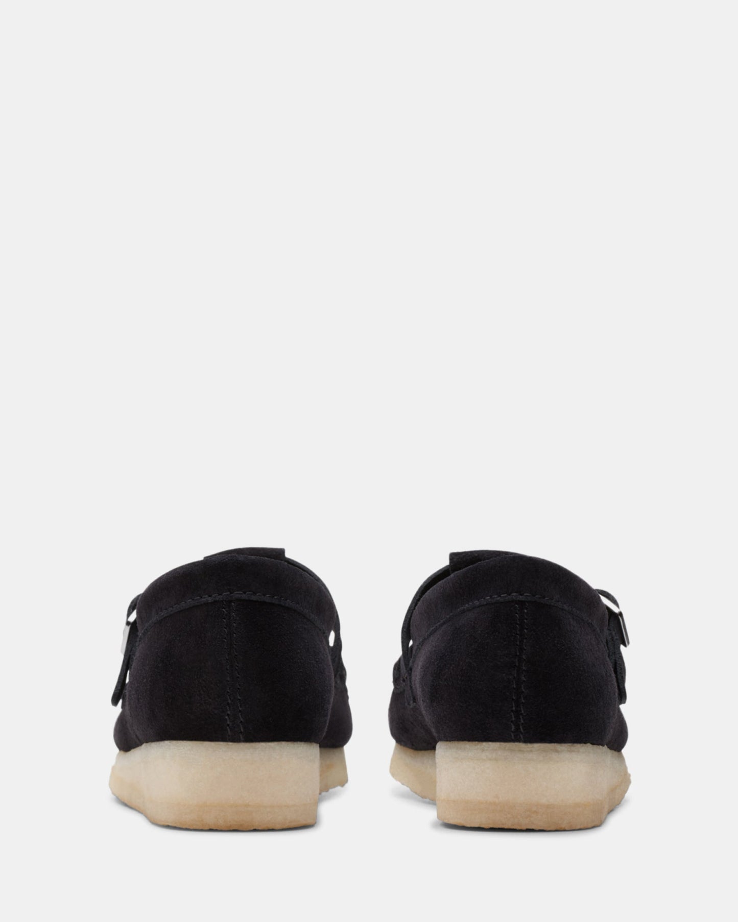 Wallabee Tbar Black Suede