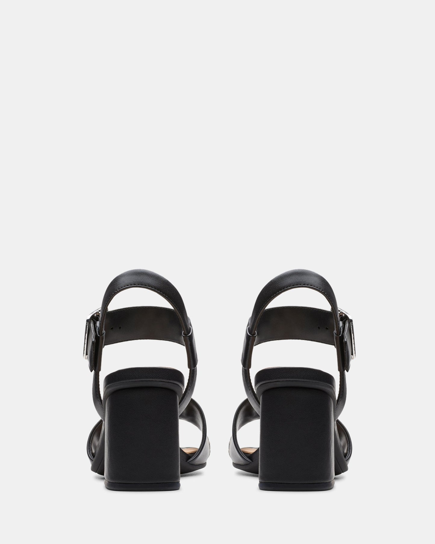 Siara65 Buckle Black Leather