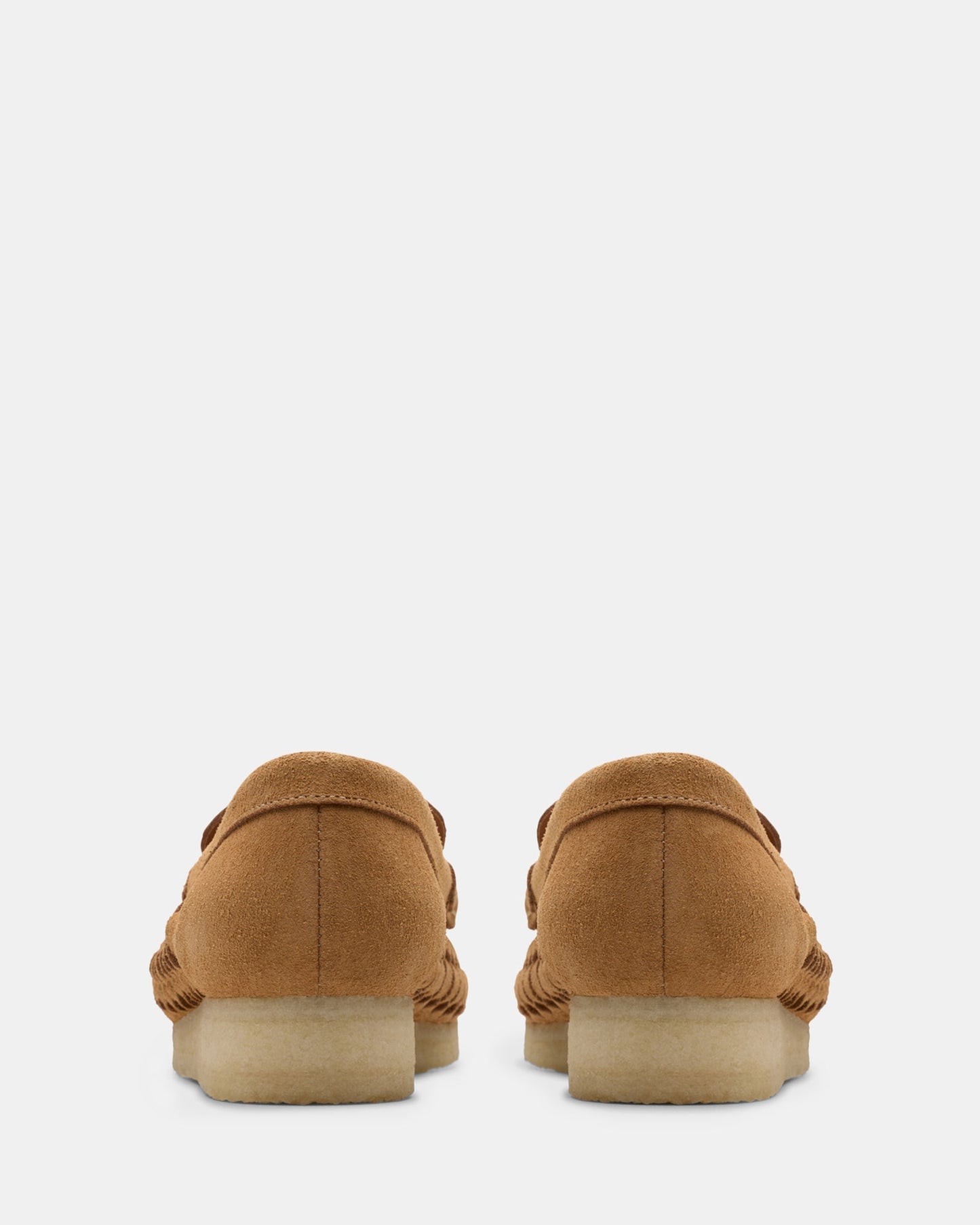 Wbloaferweave. (w) Tan Suede