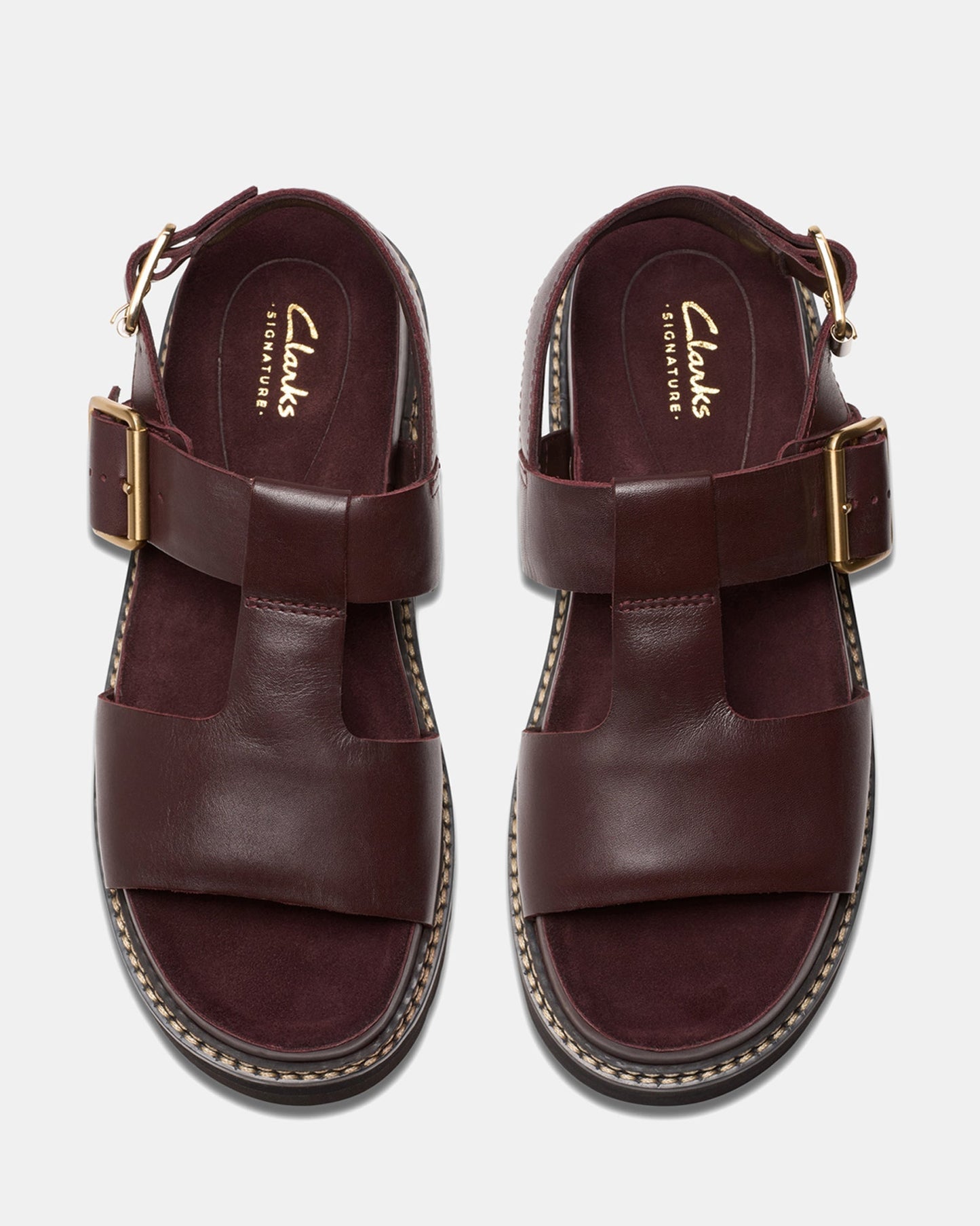 Orianna Sky Wine Leather