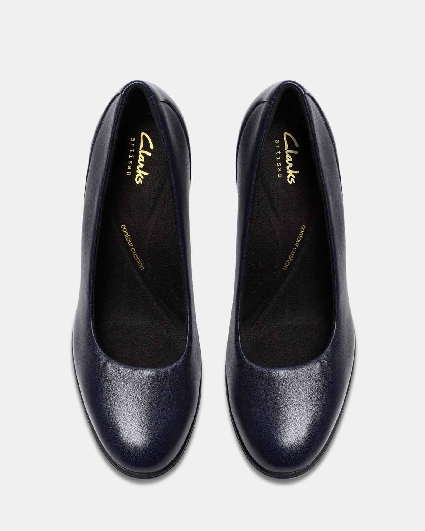 Shaya Poppy Navy Leather