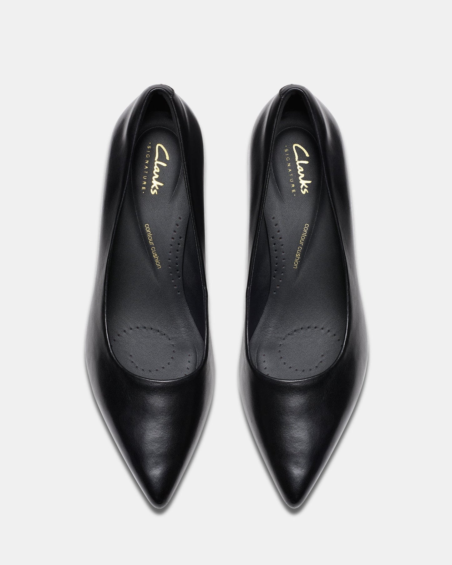 Zarey Court Black Leather
