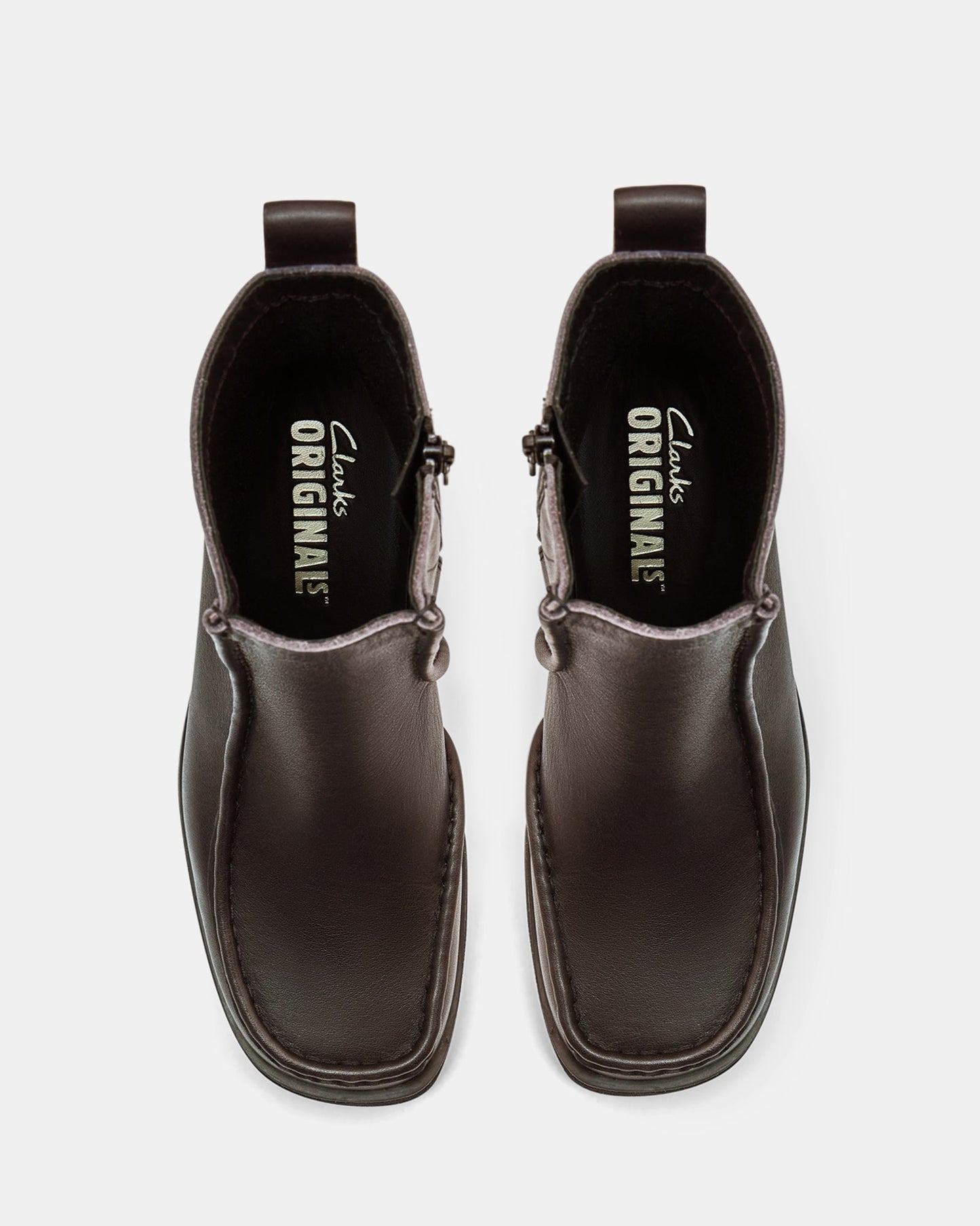 Effery Zip Brown Combi Leather