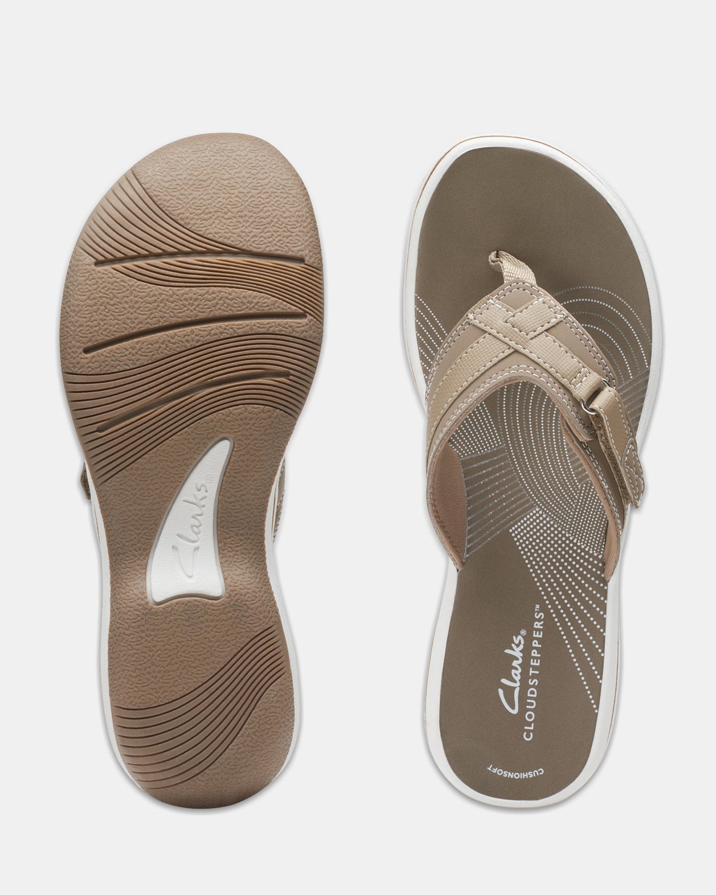 Brinkley Sea Taupe Synthetic
