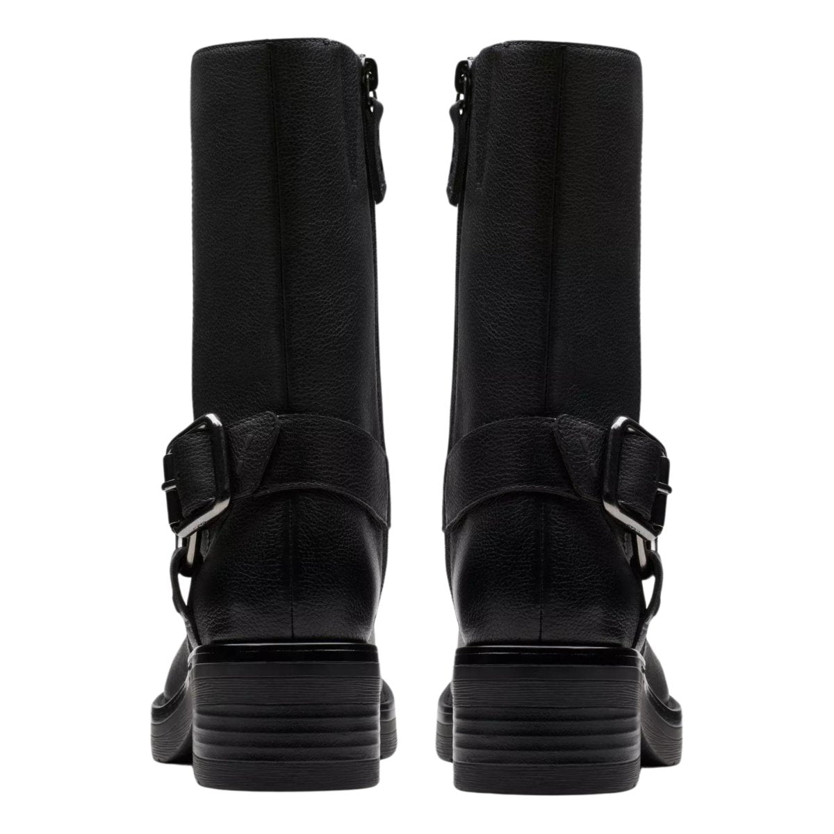 Women's Rebelle Up Black Leather