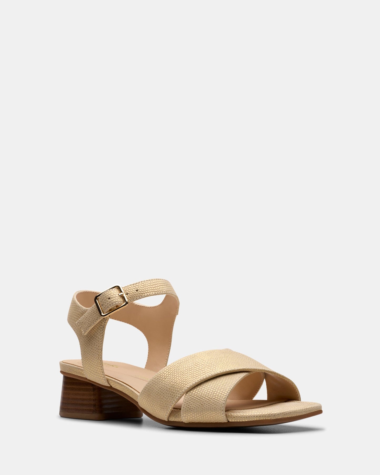 Serina35 Cross Gold Leather