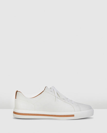 Un Maui Lace  White Leather