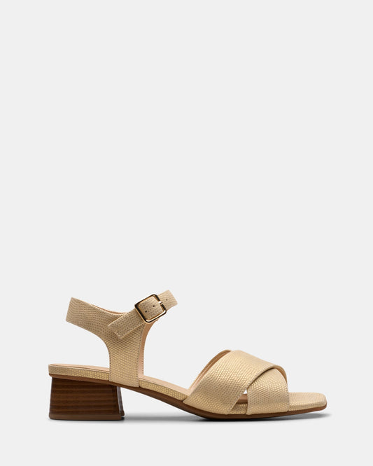 Serina35 Cross Gold Leather