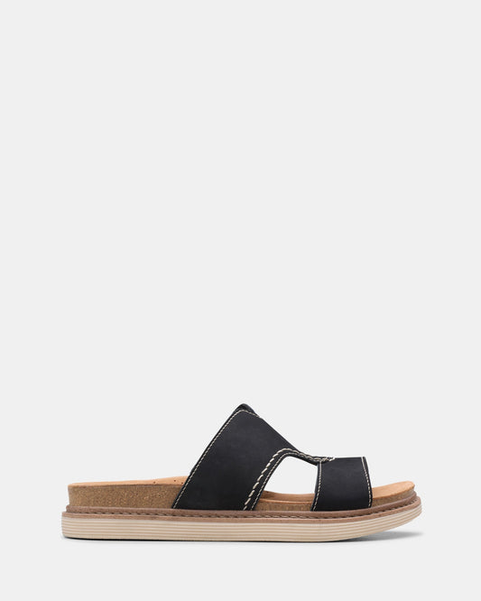 Arwell Walk Black Nubuck