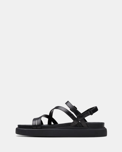 Aristella Rose Black Leather