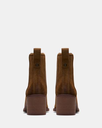 Chamberly Top Walnut Suede
