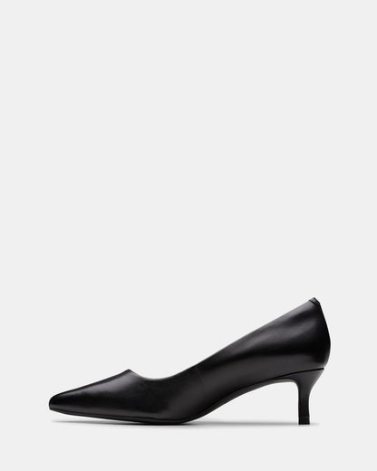 Zarey Court Black Leather