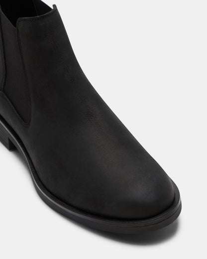 Memi Top Black Leather