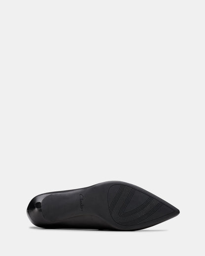 Zarey Court Black Leather