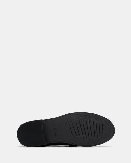 Hana Loafer Black Suede