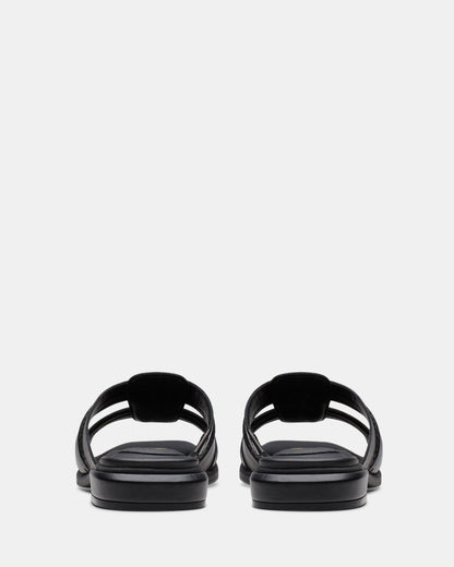 Ariany Mule Black Leather