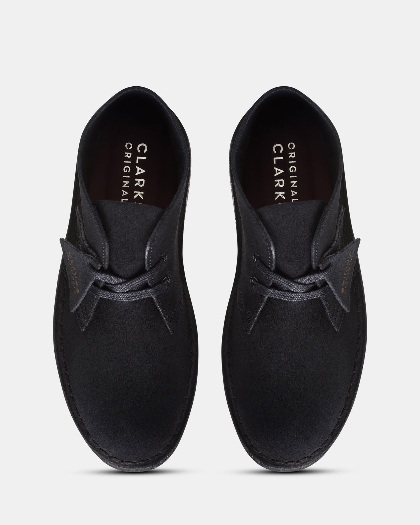 Desert Boot. (W) Black Suede