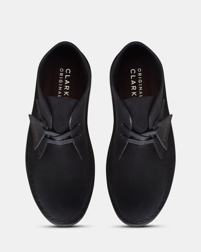 Desert Boot. (W) Black Suede
