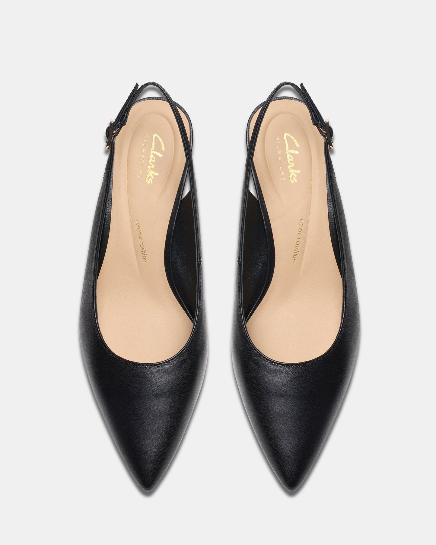 Adela Sling Black Leather