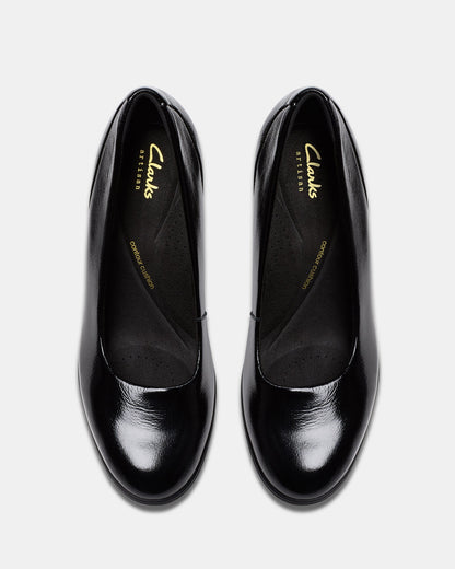 Shaya Poppy Black Patent