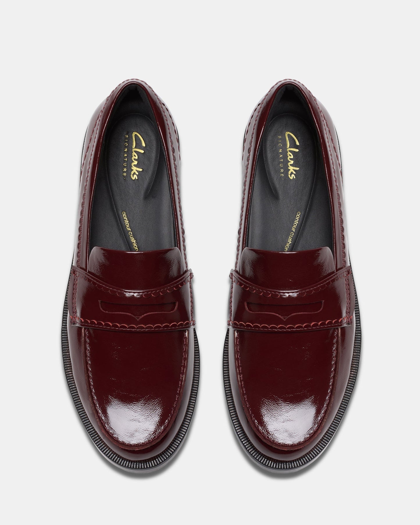 Straven Edge Burgundy Patent