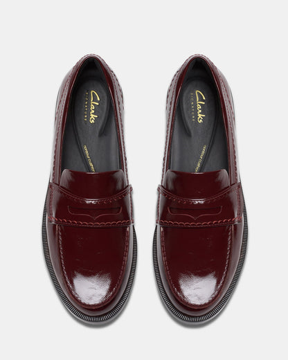 Straven Edge Burgundy Patent