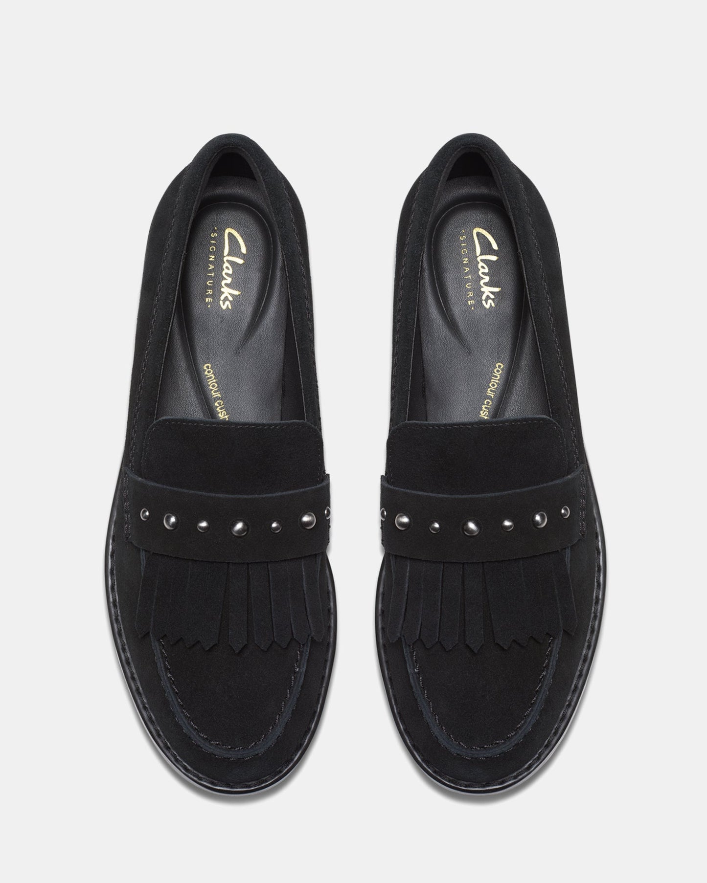 Hana Loafer Black Suede