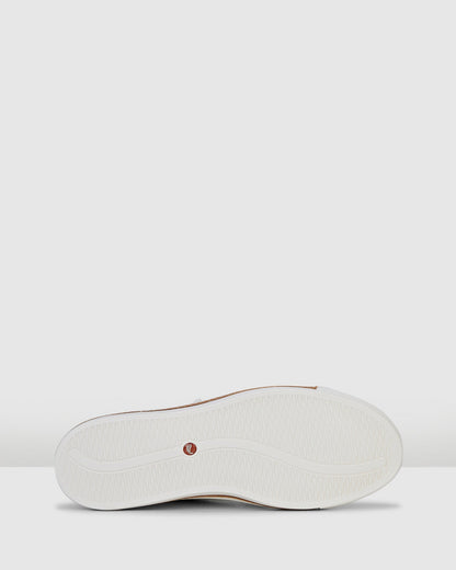 Un Maui Lace  White Leather