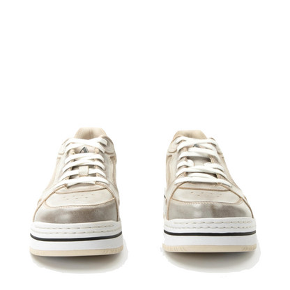 Alegria Women's Alyster Platform Sneaker in Cream