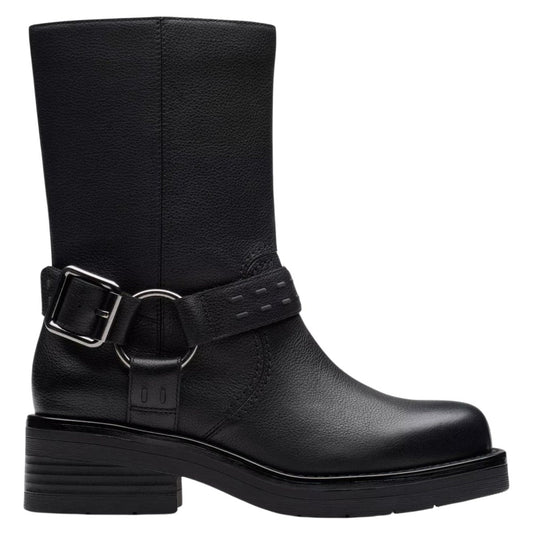 Women's Rebelle Up Black Leather